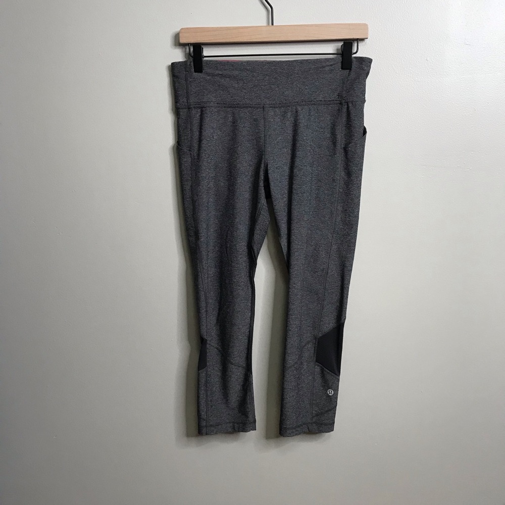 lululemon inspire crop leggings size 8